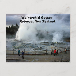 Carte Postale IMG_4274, Waikorohihi Geyser Rotorua, Nouvelle-Zél