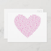 Carte postale IMHM Heart (Devant / Derrière)