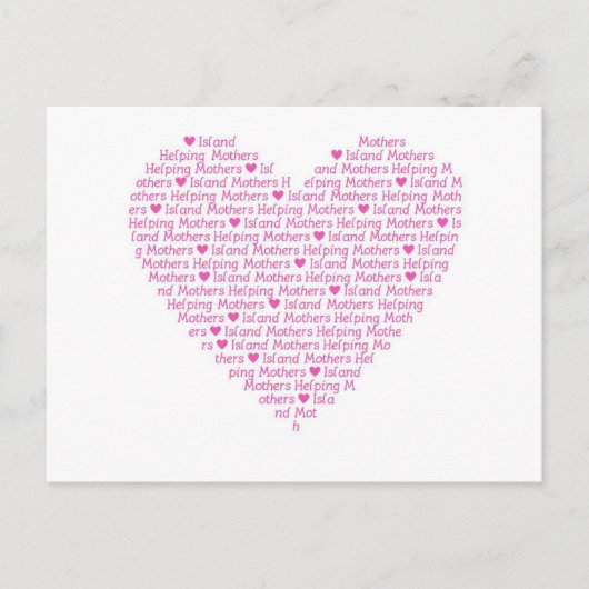 Carte postale IMHM Heart (Devant)