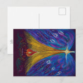 Carte Postale Immanuel Oil Pastel par Christina Wert, (Devant / Derrière)