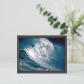 Carte Postale Immense Ocean Rogue Wave Peinture (Debout devant)