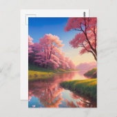 Carte Postale Immersion dans la paix et la beauté (Devant / Derrière)