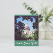 Carte Postale Immeuble Capitol Austin Texas (Debout devant)