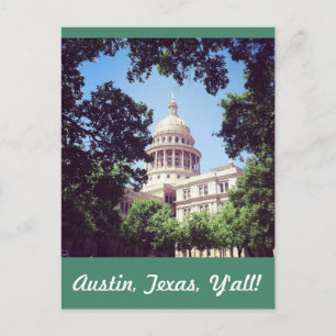 Carte Postale Immeuble Capitol Austin Texas