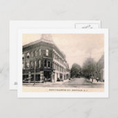 Carte Postale Immeuble Crane, Montclair, New Jersey Vintage (Devant / Derrière)