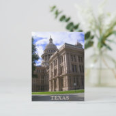 Carte Postale Immeuble du Capitole de l'État-TEXAS 1 (Debout devant)