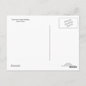 Carte Postale Immeuble du Capitole de l'État-TEXAS 1 (Dos)