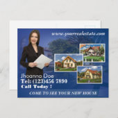 Carte postale Immobilier (Devant / Derrière)