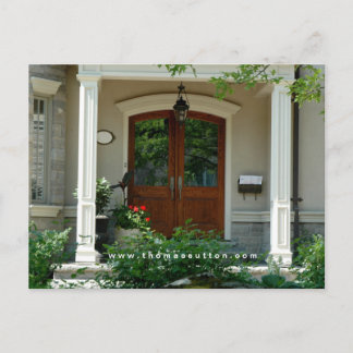 Carte postale Immobilier Accueil Entrée
