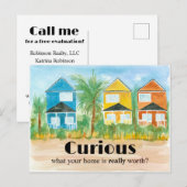 Carte Postale Immobilier Accueil Valeur Estimation Marketing Mai (Devant / Derrière)