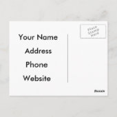 Carte Postale Immobilier Agent Immo Société Publicité Postc (Dos)