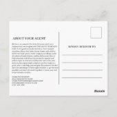 Carte Postale Immobilier Automne Agriculture Prospection (Dos)