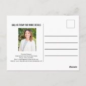 Carte Postale Immobilier commercial personnalisé (Dos)