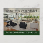 Carte Postale Immobilier de luxe (Devant)