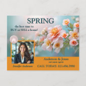 Carte Postale Immobilier de photos de printemps en gras (Devant)