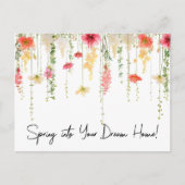 Carte Postale Immobilier du marché de printemps (Devant)