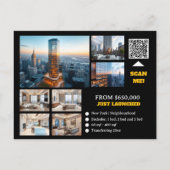 Carte Postale Immobilier immobilier modifiable propriété annonce (Dos)