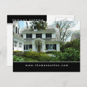 Carte postale Immobilier Maison Blanche (Devant / Derrière)