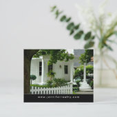 Carte postale Immobilier Maison Blanche (Debout devant)
