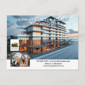 Carte Postale Immobilier marketing modifiable nouvelles propriét (Devant)