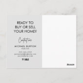 carte postale immobilière (Dos)