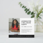 carte postale immobilière (Debout devant)