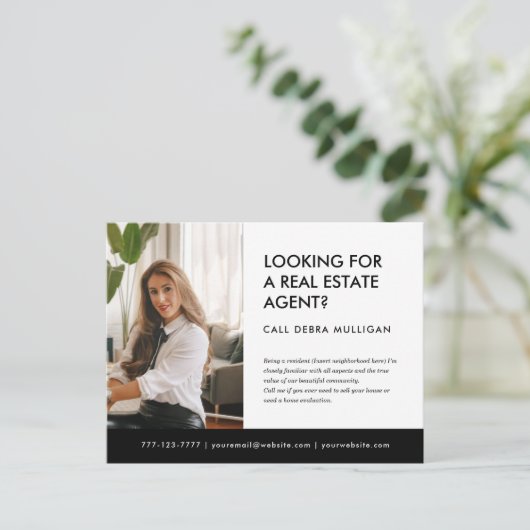 carte postale immobilière (Debout devant)