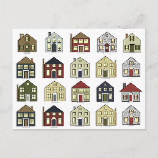 Carte postale immobilière d'agent immobilier (Devant)