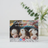 carte postale immobilière drôle petit espace de vi (Debout devant)