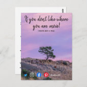 carte postale immobilière drôle vous n'êtes pas un (Devant / Derrière)