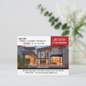 Carte postale IMMOBILIÈRE JUSTE ÉNUMÉRÉE (Debout devant)