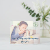 Carte postale Immunité (Debout devant)