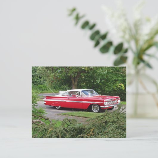 Carte Postale impala rouge 1960 (Debout devant)