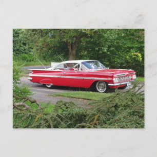 Carte Postale impala rouge 1960