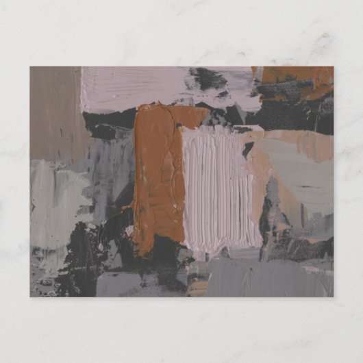 Carte Postale Impasto Abstrait I (Devant)