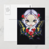 Carte postale "Impatiens Fairy" (Devant / Derrière)