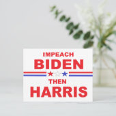 Carte Postale Impeach Biden Alors Harris (Debout devant)