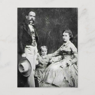 Carte Postale Impératrice Elisabeth d'Autriche - Sissi, FJ & Rud