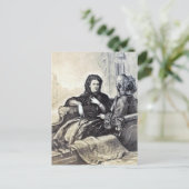 Carte Postale Impératrice Elisabeth d'Autriche - Sissi, Sisi à V (Debout devant)