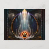 Carte postale Imperial View Fractal Art (Devant)