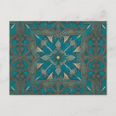 Carte Postale Imperturbability pattern (Devant)