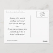 Carte Postale Imposant Bow (Dos)