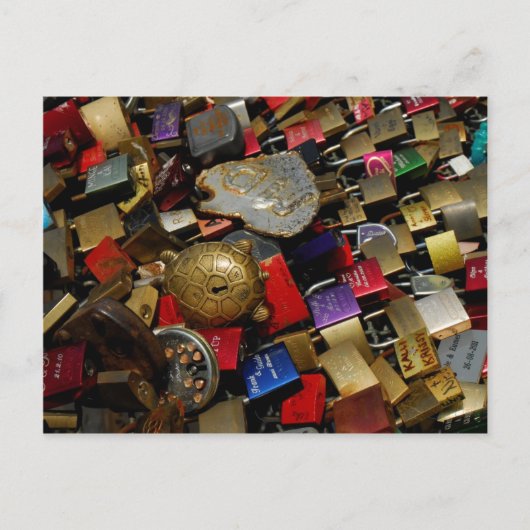 Carte Postale Impossible de lier l'amour (Devant)