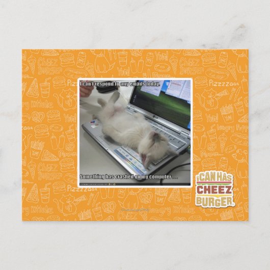 Carte Postale Impossible de répondre (Devant)