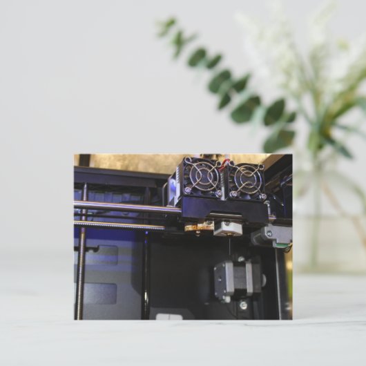 Carte Postale Impression 3D (Debout devant)