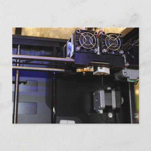 Carte Postale Impression 3D (Devant)