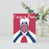 Carte Postale Impression Abstraite E.T. (Debout devant)