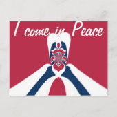 Carte Postale Impression Abstraite E.T. (Devant)