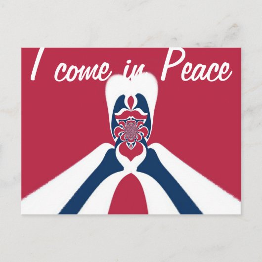 Carte Postale Impression Abstraite E.T. (Devant)