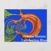 Carte Postale Impression Acacia Circle Art (Devant)